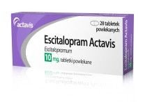 Escitalopram Actavis (escitalopram) - tabletki powlekane